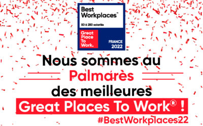 BOW MEDICAL au Palmarès “Great Place to Work” 2022