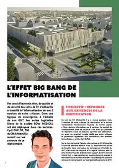 Transformation digitale au CH d'Abbeville : L'informatisation des soins critiques