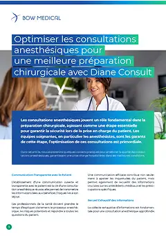 Blog Diane Consult Découverte Optimiser les Consultations Anesthésiques