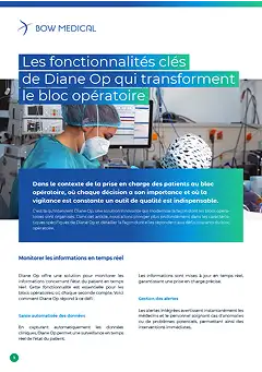 Les fonctionnalités clés de Diane Op qui transforment le bloc opératoire