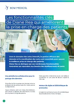 Les fonctionnalités clés de Diane Rea qui améliorent la prise en charge des patients