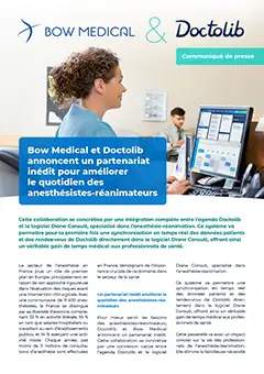 Partenariat stratégique Bow Medical & Doctolib