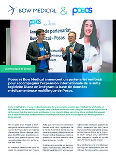 Partenariat stratégique Bow Medical & Posos