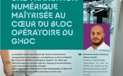 Grand Hôpital de Charleroi : une transformation numérique réussie au bloc opératoire avec Diane Op