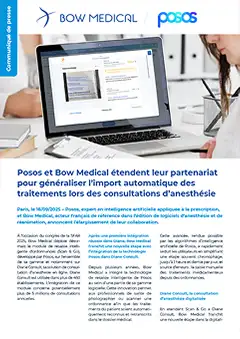Partenariat stratégique Bow Medical & POSOS