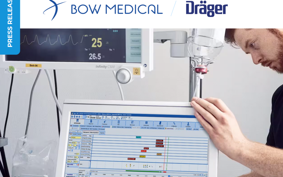 Dräger renforce son partenariat avec Bow Medical et distribue désormais le logiciel Diane en Roumanie